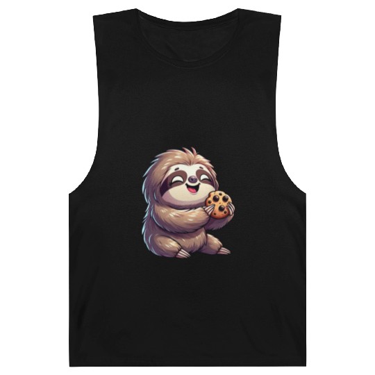 Sloth Sweet Cookie Biscuit Delight Barnard Tanks