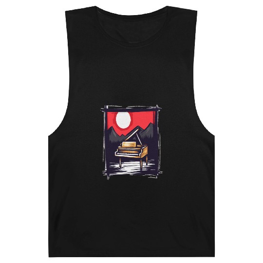 Japan Red Sun & Nature Piano Barnard Tanks