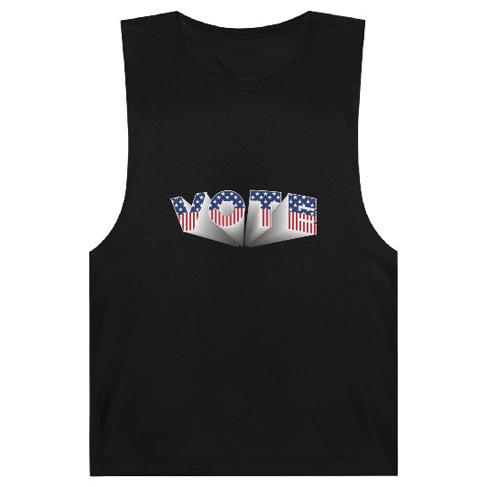 Vote - Stars and Stripes Barnard Tanks