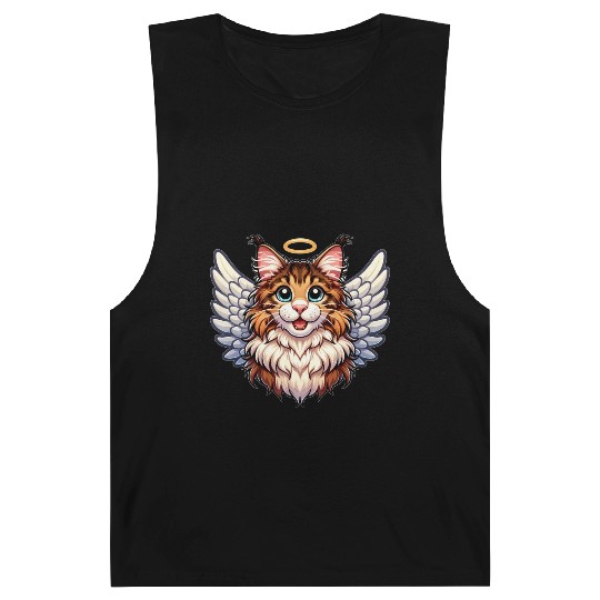 Maine Angel Cat with Wings Barnard Tanks