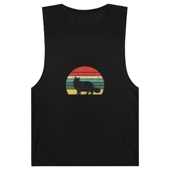 Cat Lover Gifts Maine Cat Barnard Tanks