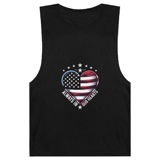 memorial day Always in Our Hearts Barnard Tanks