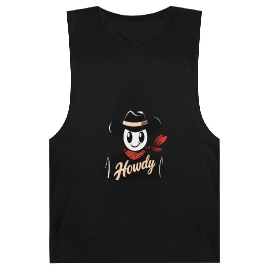 Howdy Barnard Tanks - Classic Fit, Short Sleeve