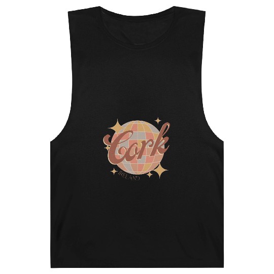 Cork City Ireland Retro Vintage Disco ball design Barnard Tanks