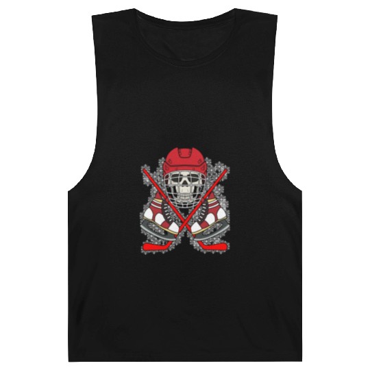 HOCKEY SKULL Barnard Tanks