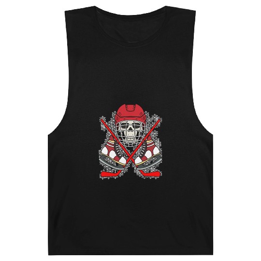 HOCKEY SKULL Barnard Tanks