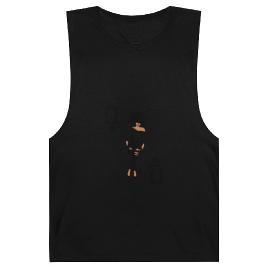 Punky's Queen Heart Card Sexy Afro Lady Heels Barnard Tanks