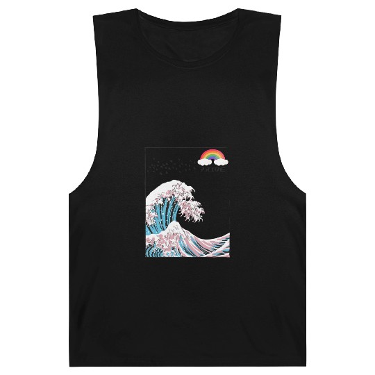 Dare to be Yourself - Trans LGBT Colors in the Barnard Tanks