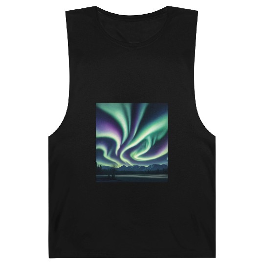 ultra realistic northern lights Barnard Tanks