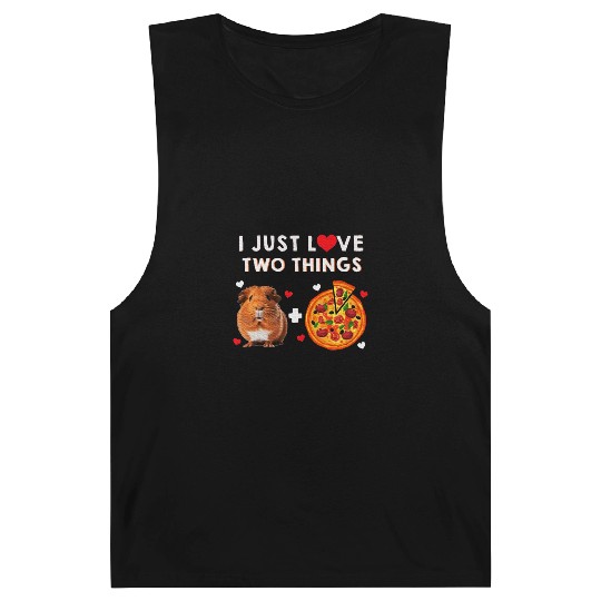 Guinea Pig Pizza Lover Furry Potato Piggy Barnard Tanks