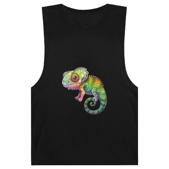 Colorful Chameleon Fantasy Creature Barnard Tanks