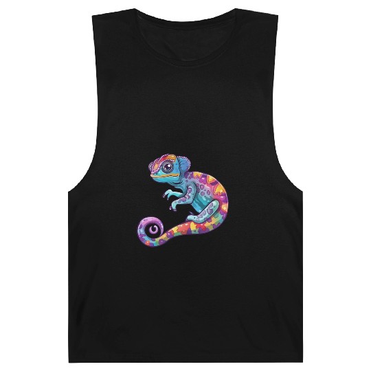 Colorful Chameleon Fantasy Creature Barnard Tanks