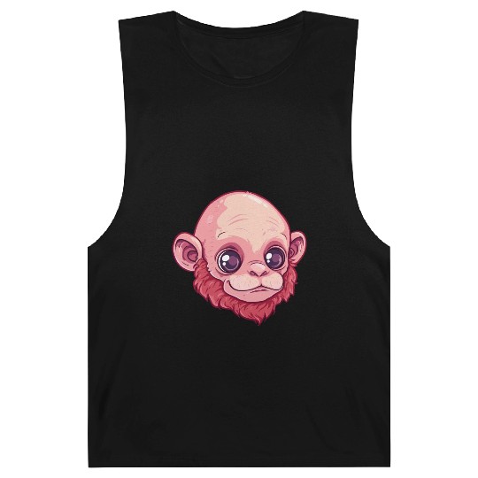 Adorable Uakari Monkey with Big Eyes Barnard Tanks