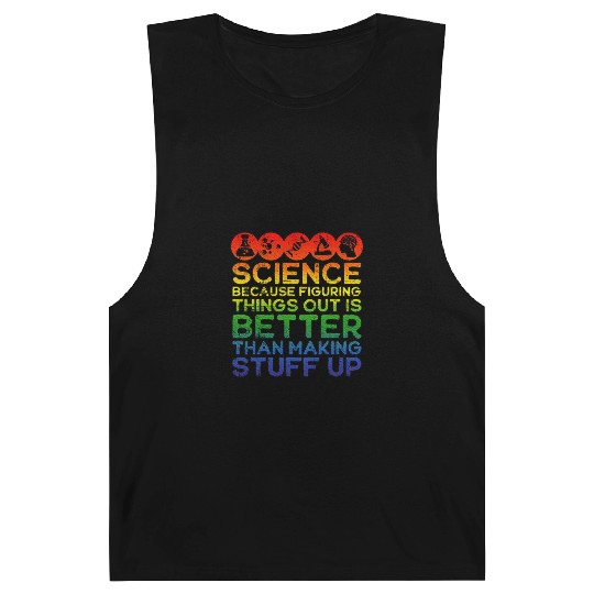 Science Lover, Science Teacher, Science Is Real Barnard Tanks