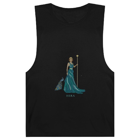 Majestic Hera: Greek Goddess Barnard Tanks