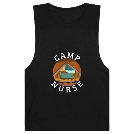 Summer Camp Nurse Women Barnard Tanks