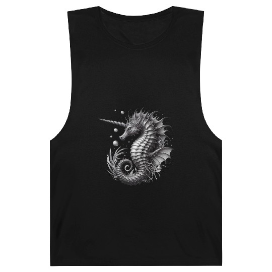 Unicorn Seahorse Fantasy Creature Barnard Tanks