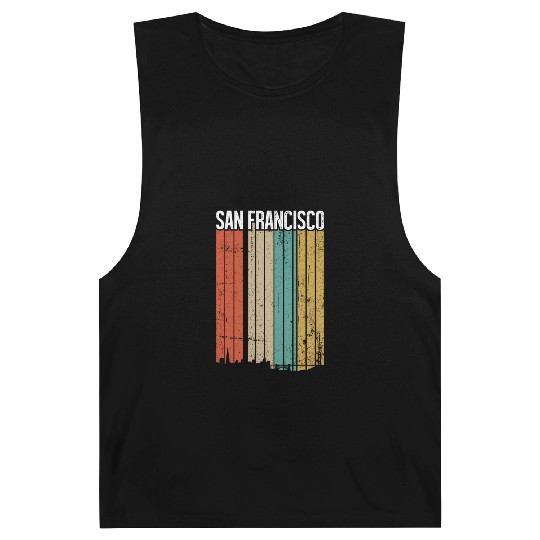 San Francisco Vintage Barnard Tanks