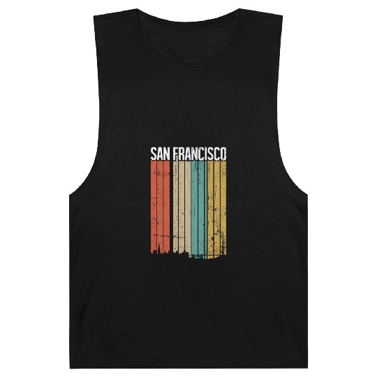San Francisco Vintage Barnard Tanks