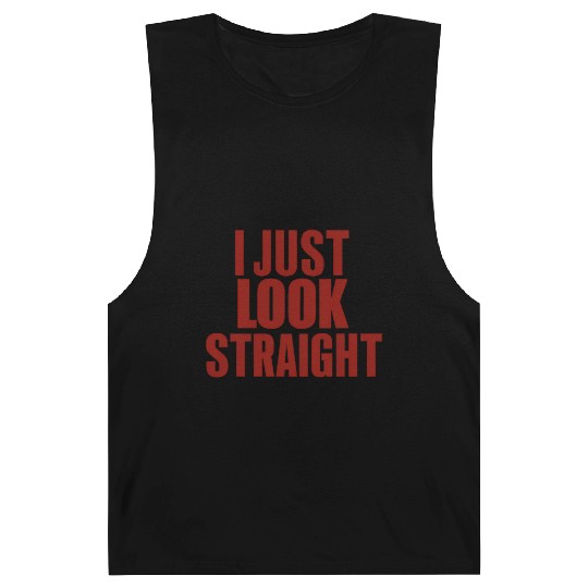 I Just Look Straight LGBT Gay Lesbian Pride Month Barnard Tanks