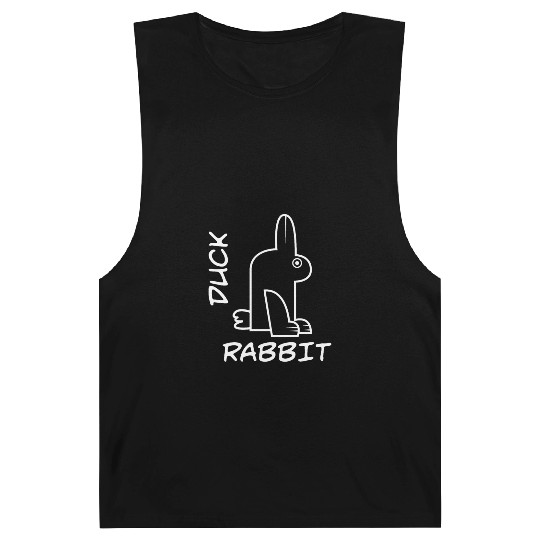 Rabbit Duck Meme Science Math Geek Philosophy Barnard Tanks