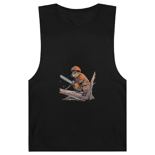 Beaver Lumberjack Chainsaw Barnard Tanks