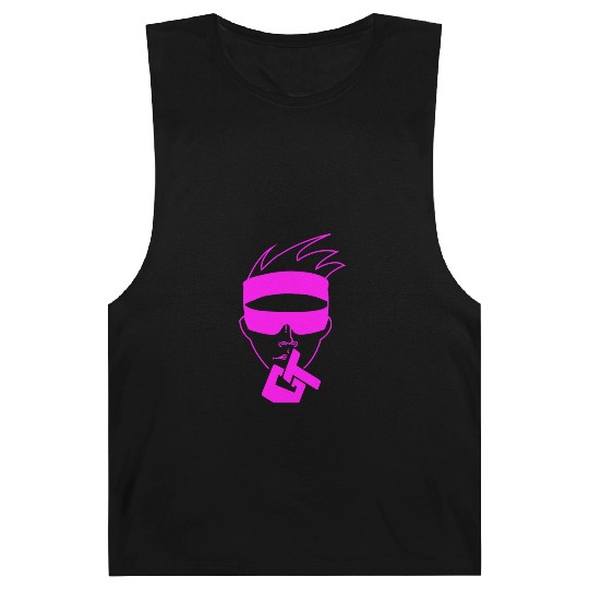 Pink neon face GT Barnard Tanks