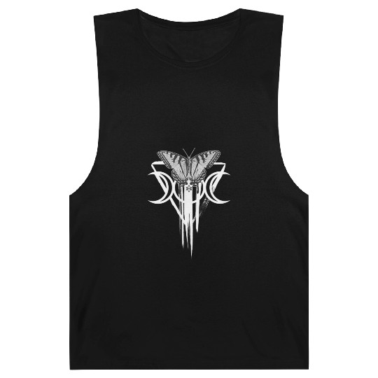 clothing aesthetics butterfly witchcraft Barnard Tanks