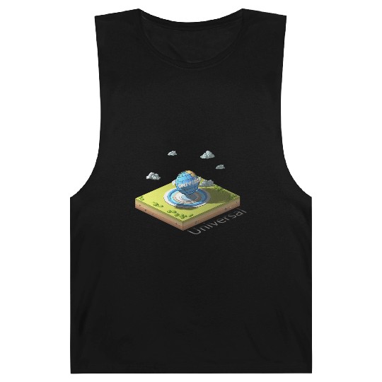 Geometric low poly Universal Studios Barnard Tanks