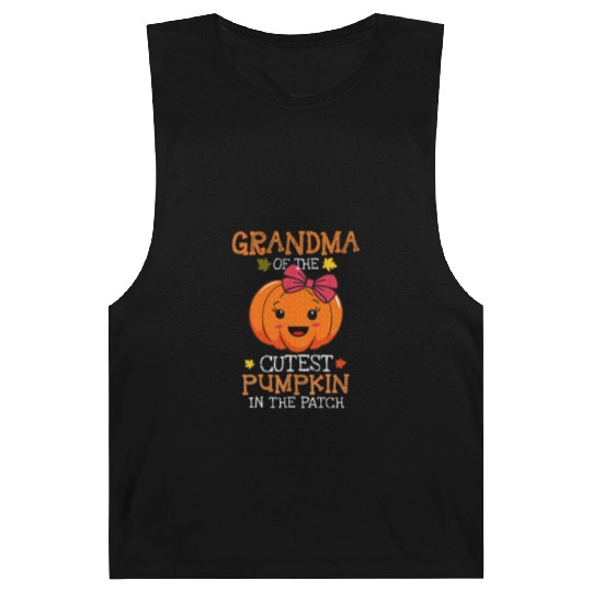 Grandma Of The Cutest Pumpkin In The Patch Barnard Tanks