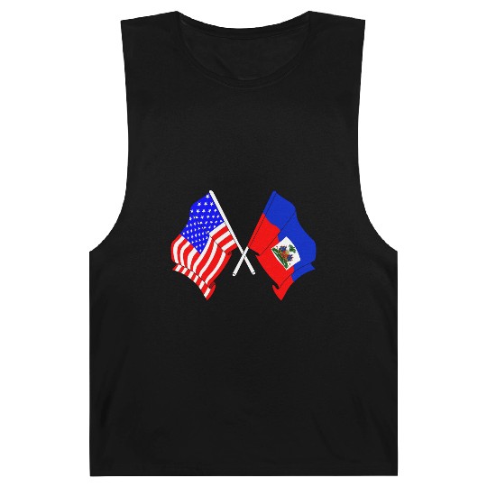 USA flag USA, Haiti flag Barnard Tanks