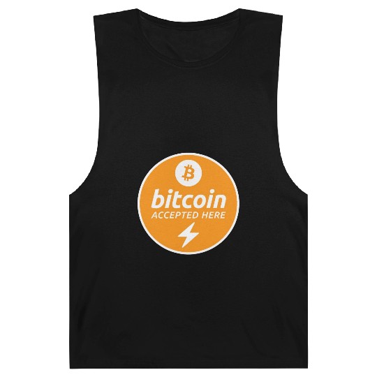 Bitcoin Accepted Here via Lightning Promo Barnard Tanks