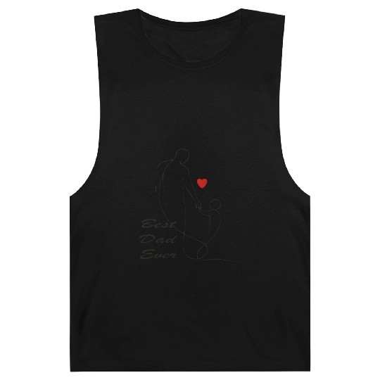 Best Dad Ever Barnard Tanks