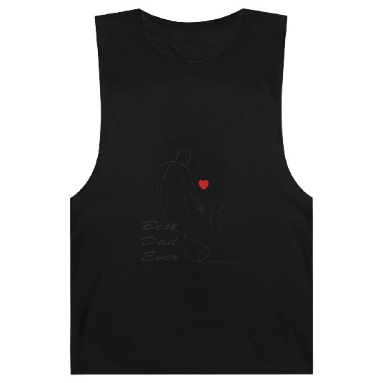 Best Dad Ever Barnard Tanks