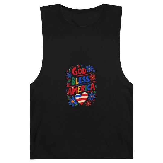 God Bless America Barnard Tanks