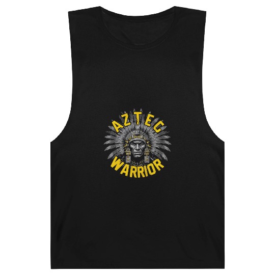 Aztec Warrior Indigenous Mexican Aztec Jaguar Barnard Tanks