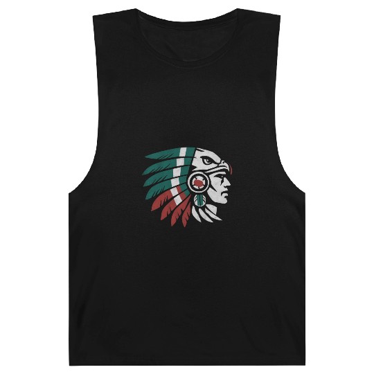 Aztec Warrior Indigenous Mexican Aztec Jaguar Barnard Tanks