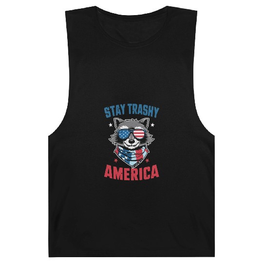 Stay Trashy America Take America Back 4Th Of July Barnard Tanks