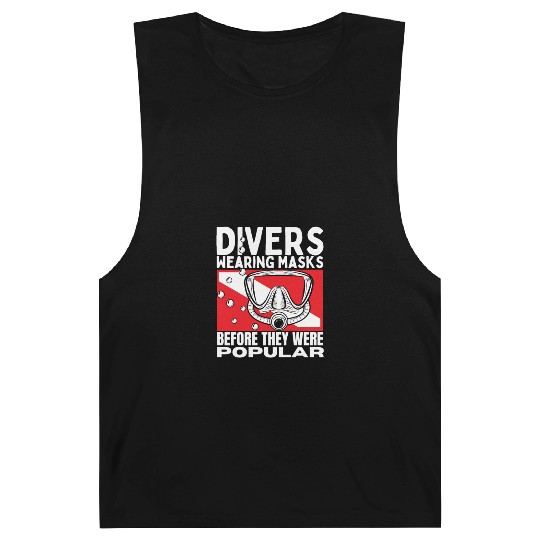 Scuba Diving Mask Pun Funny Scuba Diver Barnard Tanks