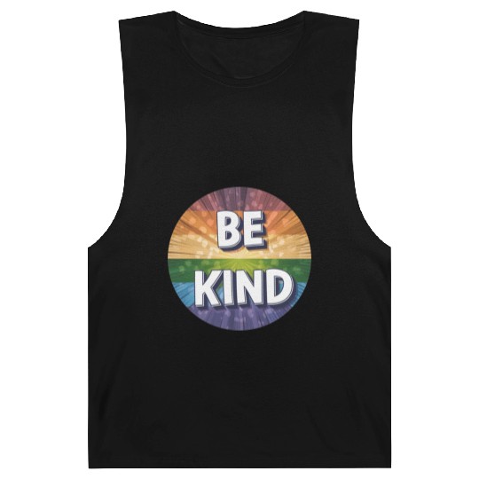 LGBTQ Be Kind Barnard Tanks