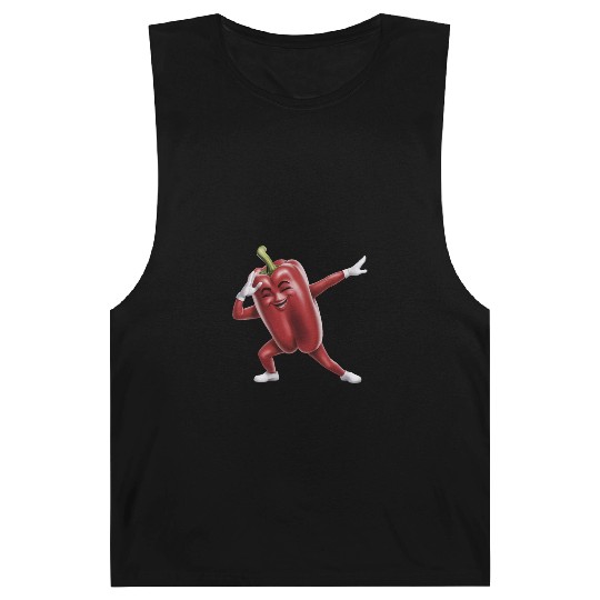 Red Bell Pepper Dabbing Realistic Barnard Tanks