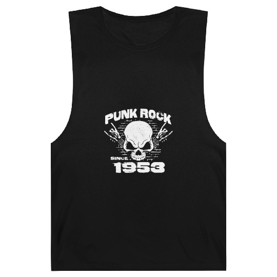 Punk Rock Since 1953 - Skull Rock Hands 71st Barnard Tanks