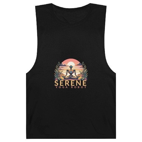 Robot Yoga Zen Garden Serenity Barnard Tanks