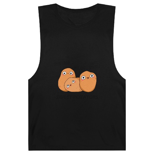 Sweet Potatoes Funny Vegetable Puns Barnard Tanks
