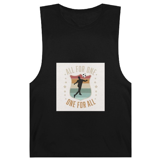 Soccer Team Spirit Barnard Tanks