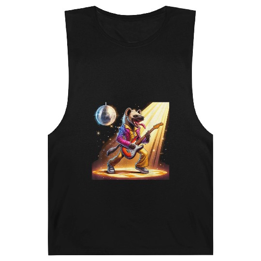 Disco Ball Guitar Hyena Barnard Tanks