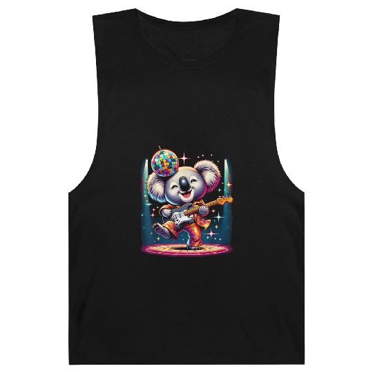 Disco Ball Guitar Koala Barnard Tanks