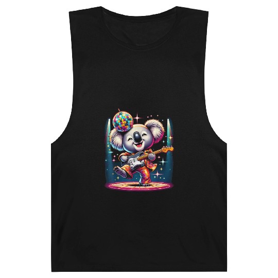 Disco Ball Guitar Koala Barnard Tanks
