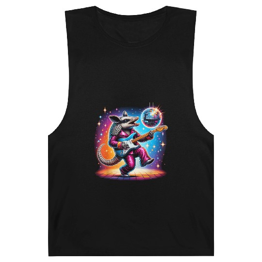 Disco Ball Guitar Armadillo Barnard Tanks