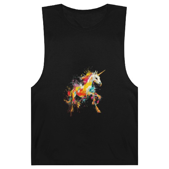 Unicorn Rainbow Animal Zoo Barnard Tanks